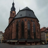 The Heiliggeistkirche at Heidelberg old town