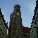 The towers of the Munich cathedral