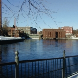 Tammerkoski in winter