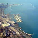 The Merrill C. Meigs airport at Chicago