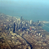 Aerial picture of Chicago