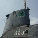 The submarine USS Torsk