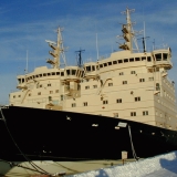 Ice breakers at the Katajanokka port