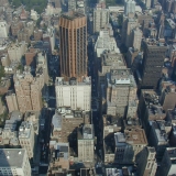 The eastern view from the Empire State Building