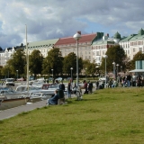 The Kaivopuisto shore at Merisatamaranta