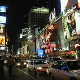 Times Square by night