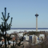 A view from Pispalanharju to Srknniemi