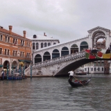 The Rialto bridge on the Grande Canale