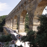 The Roman Aqueduct Pont du Gard