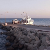 A pier on the Red Sea