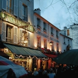 Houses at Place du Tertre at Montmartre