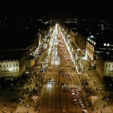 The Champs Elyses from the Arc of Triomphe