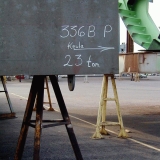 Laivan osa telakalla