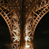 A leg of the Eiffel tower