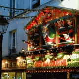 A christmas shop at Montmartre