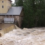 Rapids at Sjundby mill