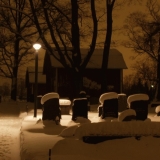 The graveyard of the Helsinki Parish church