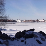 Rocks at Suomenlinna and Southern Helsinki