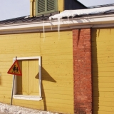 An old building by the coast