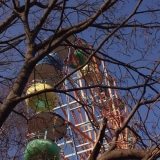 Helsinki ferris wheel at Linnanmki amusement park