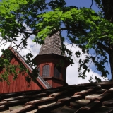 Tile roof and a bell tower