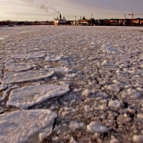 Katajannokka and the icy South port