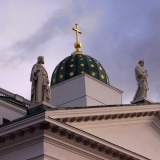 Apostles on top of the cathedral