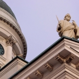 Apostle on top of the cathedral