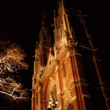 Johannes church at dusk