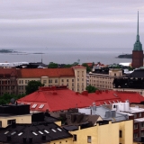 A view from Erottaja fire house tower to the south