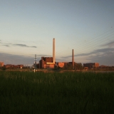 Salmisaari coal electric plant