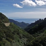 A valley at the Anaga peninsula