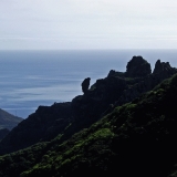 Stone formations in a valley