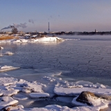 A view from Seurasaari's southern tip to Hietaniemi