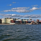 Ruoholahti from the sea