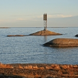 Beach rocks and reefs