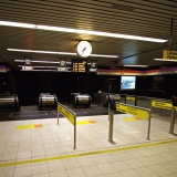 Subway platform area entrance at Hakaniemi