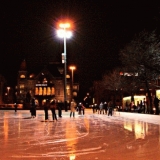 Ice rink at Rautatientori