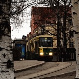 Tram 8 at Vallila terminus