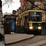 Tram 8 at Vallila terminus