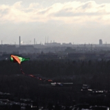 A kite over Helsinki