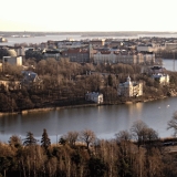 Tlnlahti bay, Linnunlaulu and Hakaniemi seen from the Stadium tower