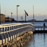 A pier at Kaivopuistonranta