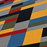 Pattern on the facade of Heltech building