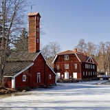 Historical industrial milieu at Strmfors