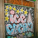 Ice cream graffiti