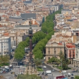 Christopher Columbus and La Rambla