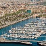 Barcelona port