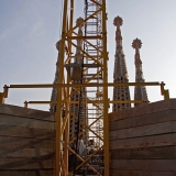 Construction at Sagrada Familia