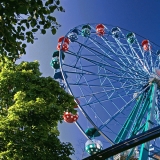 The ferris wheel at Linnanmki 